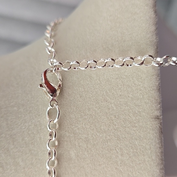 Liz Claiborne Bloom Necklace In Lavender Flower, NWOT - Picture 9 of 14